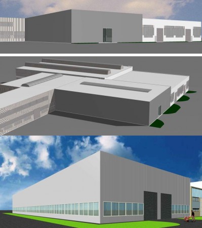 Nyírbátor, MSK ipari csarnokok